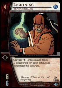 U.D. 2004 VS System DC Origins 1st Edition Lightning #DOR-135 Foil - Bild 1 von 2