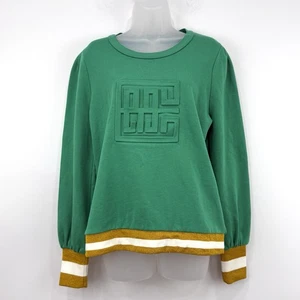 Emily McCarthy Pullover Donna L Kelly Verde Julia Goffrato Louge Academia Preppy - Foto 1 di 11