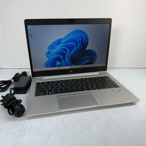 HP EliteBook 840 G5 i5-8350U 14" Windows 11 Pro Laptop 256GB NVMe SSD 16GB RAM - Bild 1 von 11
