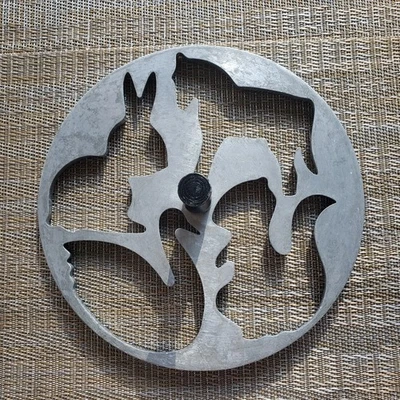 Vintage Promo Jemima Aluminum Pancake Mold Horse Rabbit Squirrel 1960's MCM - Image 1 of 3