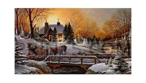 Terry Redlin Heading Home - Sleigh Ride with Christmas Tree Encore Edition - Picture 1 of 1