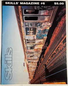 SKILLS GRAFFITI MAGAZINE #6 1994 - CLASSIC OLD SCHOOL GRAF ZINE NYC TRAINS - Picture 1 of 2