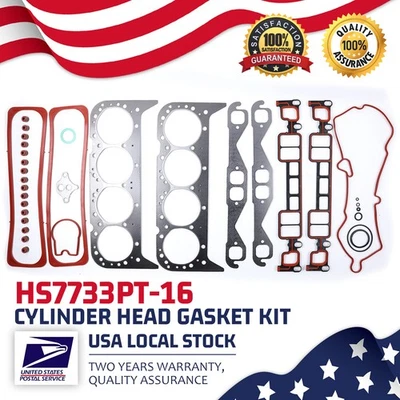 Juego de juntas de culata para 1996-1997 GMC C1500 C3500 C2500 Suburban 5,7 L V8 Foto 1 de 4