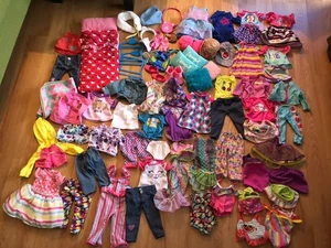 DOLL CLOTHES LOT FOR DOLLS 15-18” 48 Clothing Items & More - Picture 1 of 8