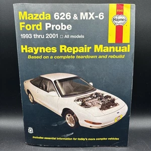 Mazda 626 & MX-6, and Ford Probe (1993-2001) Automotive Repair Manual (Hayne... - Imagen 1 de 4