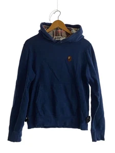 A BATHING APE Hoodie, Size M, Cotton, Blue, Solid Color, 001pp0801002x, One-Poin - Picture 1 of 6