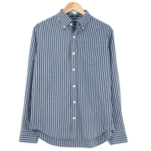 GANT Hugger Striped Shirt Long Sleeve Mens Bo4 Size M 39/40 15.3/4 - Picture 1 of 6