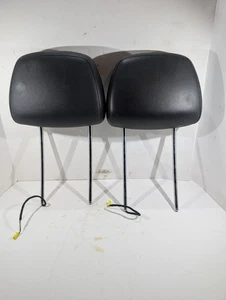 2049706750 2008-2014 Mercedes C300 Headrest Set Front Leather Black OEM - Bild 1 von 12
