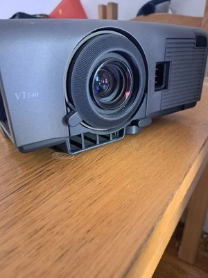 NEC VT540K Projector VGA RCA S-Video - Image 1 of 4