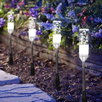Outdoor Pathway Lights, 6 Pcs LED Path Lights AC Plug 12V Low Voltage Landscape - Image 1 of 4
