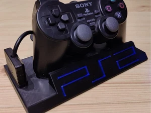 PlayStation 2 Controller Stand | PS2 Controller Holder Dock – Retro Display - Picture 1 of 7