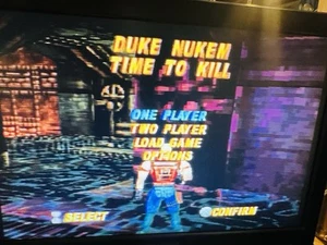 Duke Nukem Time to Kill PS1 CIB Sony PlayStation 1 1998 Etiqueta Negra Probada con Reg - Imagen 1 de 13