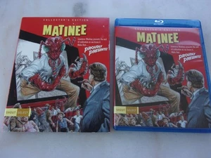 MATINEE - COLLECTOR'S EDITION BLU-RAY W/ SLIPCOVER-W/ FULL LENGTH FEATURE-MANT! - Picture 1 of 2