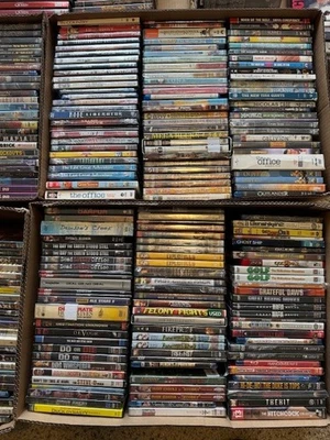 OVER 450 New and Used DVDs - All Genres lot dvd movies assorted bulk Video Dvds - Image 1 of 4