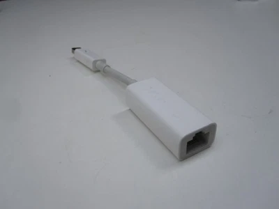 GENUINE APPLE A1433 MD463ZM/A THUNDERBOLT TO GIGABIT ETHERNET ADAPTER ORIGINAL - Image 1 of 3