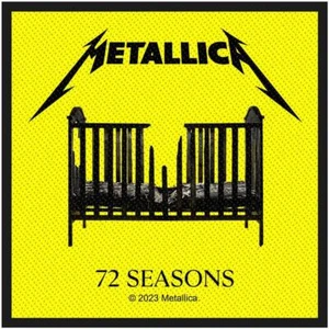 OFFICIAL LICENSED - METALLICA - 72 SEASONS SEW ON PATCH METAL - Picture 1 of 1