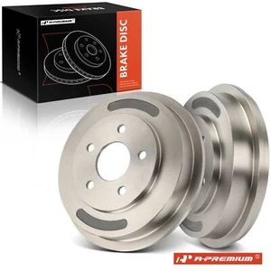 A-Premium 2x Brake Drum Rear Side for Chevrolet Cobalt 2009-2010 HHR Pontiac G5 - Foto 1 di 10
