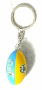 23838 GOLD COAST TITANS NRL FOOTBALL SHAPED KEY RING - Picture 1 of 1