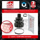 CV Joint Boot fits OPEL CORSA A 1.2 Front Outer 82 to 93 C.V. Driveshaft Gaiter