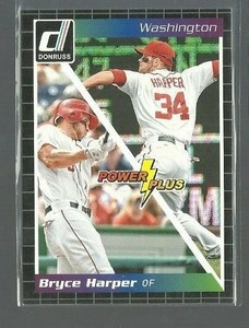  2014 Donruss Power Plus #5 Bryce Harper (ref 58392)