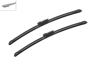 3397118922 BOSCH COPPIA SPAZZOLE TERGICRISTALLO BMW E81 E82 E87 E88 MINI R58 R59 - Foto 1 di 2