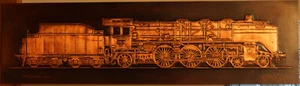 DB BR03, Deutsche Bahn, Lokomotive, Kupferbild  - Bild 1 von 2