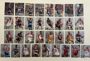 FLEER METAL 1995/96 NBA TRADING CARDS LOTE - Imagen 1 de 2