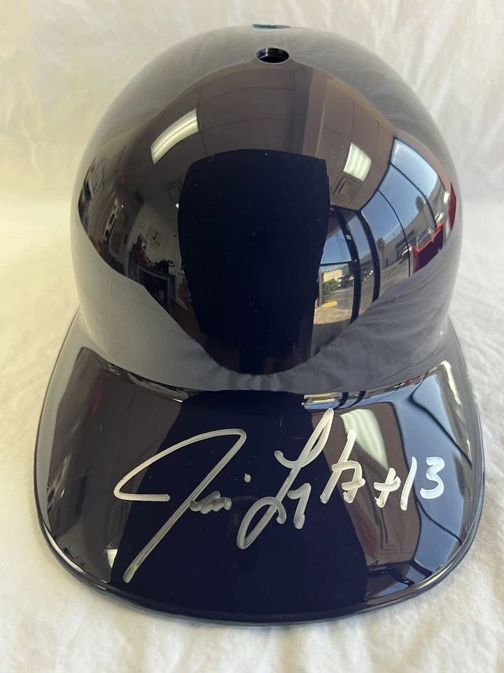 JIM LEYRITZ New York Yankees Rare Signed Autographed Helmet JSA Witness- No Card - Image 1 of 4