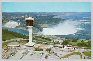 Niagra Falls Ontario Kanada Ansicht mächtiger Katarakte vom Seagram Tower Postkarte - Bild 1 von 2