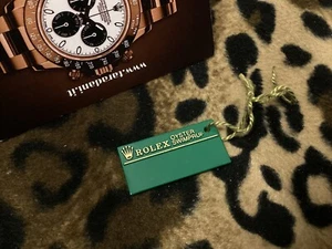2001 2002 K4 ROLEX SEA-DWELLER 16600 GREEN PRICE TAG GRÜNPREISSCHILD - Bild 1 von 3