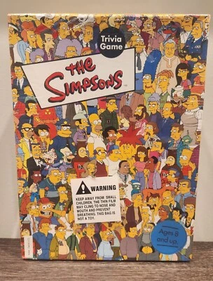 The Simpsons Trivia Game Cardinal Games 2001 - Image 1 of 4