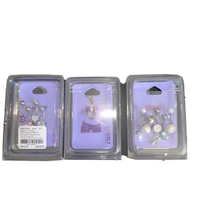 Claire’s Belly Buttons Lot of 3 Ten Pieces NEW - Picture 1 of 5