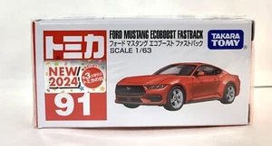 Takara Tomy / Tomica No.91 Ford Mustang Ecoboost Fastback / 1:63 - Picture 1 of 6