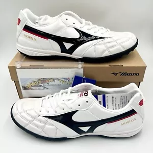 Scarpe da calcio indoor Mizuno JAPAN MORELIA TF in erba bianche Q1GB1902 - Foto 1 di 24