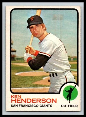 1973 O-PEE-CHEE OPC  BASEBALL  # 101  KEN HENDERSON   25012 - Image 1 of 2