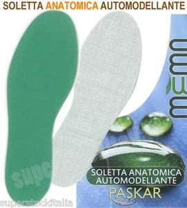 Einlegesohlen IN Memory Foam Made Italy Latex Scarpe Schuhe Sport - Bild 1 von 4