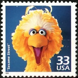 Big Bird of Sesame Street Scarce Mint MNH US Postage Stamp Scott's 3189C - Picture 1 of 4