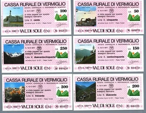 VL0052 - Miniassegni figurati: Cassa Rurale di Vermiglio - FDS - Picture 1 of 1