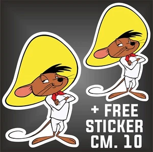 AUFKLEBER speedy gonzales DECAL + 1 FREE STICKER CM. 10 - Bild 1 von 1