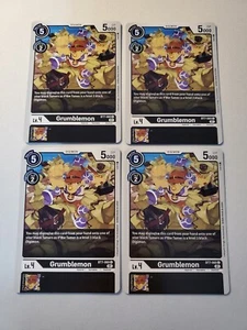 Digimon - Grumblemon BT7-060 C Next Adventure NM x4 - Picture 1 of 1