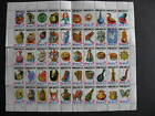 MEXICO 1975-6 MNH TB full sheet of 50, is folded, some perfs separated