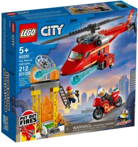NUEVO SELLADO Lego City Juego de Helicóptero de Rescate de Bomberos 60281 - Imagen 1 de 1