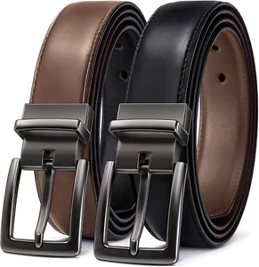 BULLIANT Cintura Uomo, Cintura Reversibile Di Pelle 31Mm Confezione Regalo,Dimen - Foto 1 di 12