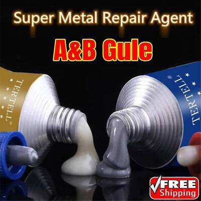 Industrial Metal Repair Paste Glue Heat Resistance Cold Weld Adhesive AB Gel NEW • 3.58£