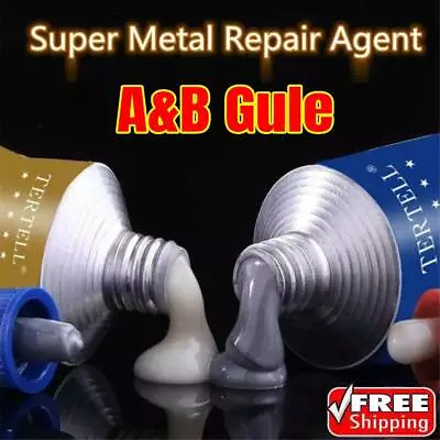 Industrial Metal Repair Paste Glue Heat Resistance Cold Weld Adhesive AB Gel NEW • 3.58£