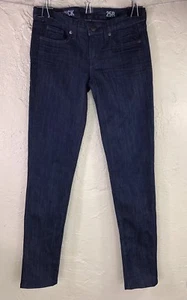 J Crew Toothpick Womens Jeans Size 25R Skinny Stretch Dark Wash USA Made - Imagen 1 de 7
