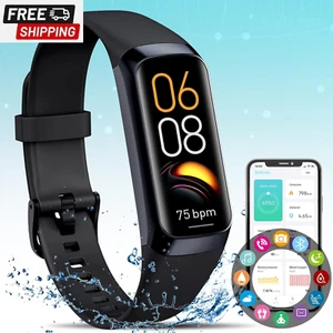 Fitness Activity Tracker for Men Women,Smart Watch with Blood Pressure Monitor H - Picture 1 of 13