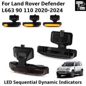 LED sequentielle dynamische Blinker für Land Rover Defender L663 90 110 2020-2024 - Bild 1 von 6