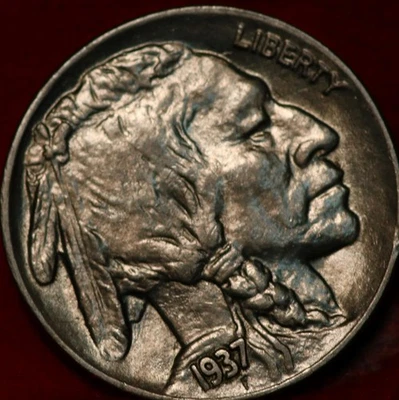 1937-D Denver Mint Buffalo Nickel - Image 1 of 2