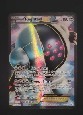 Registeel EX (122 Full Art) 122/124 Dragons Exalted Holo - Image 1 of 4